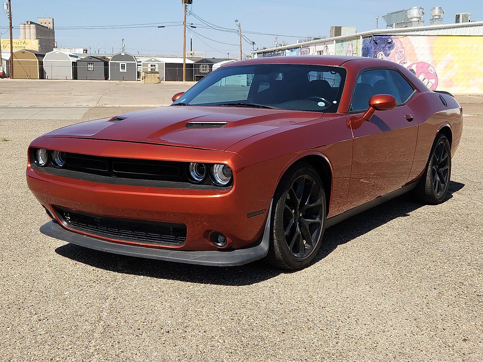 Used 2021 Dodge Challenger SXT w/ Blacktop Package RWD image 1