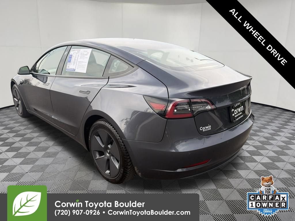 Used 2022 Tesla Model 3 Long Range AWD/4WD image 4