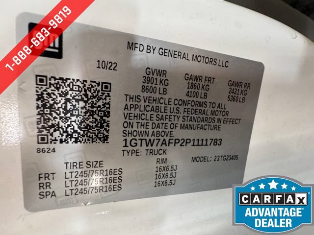 Certified 2023 GMC Savana 2500 RWD image 28
