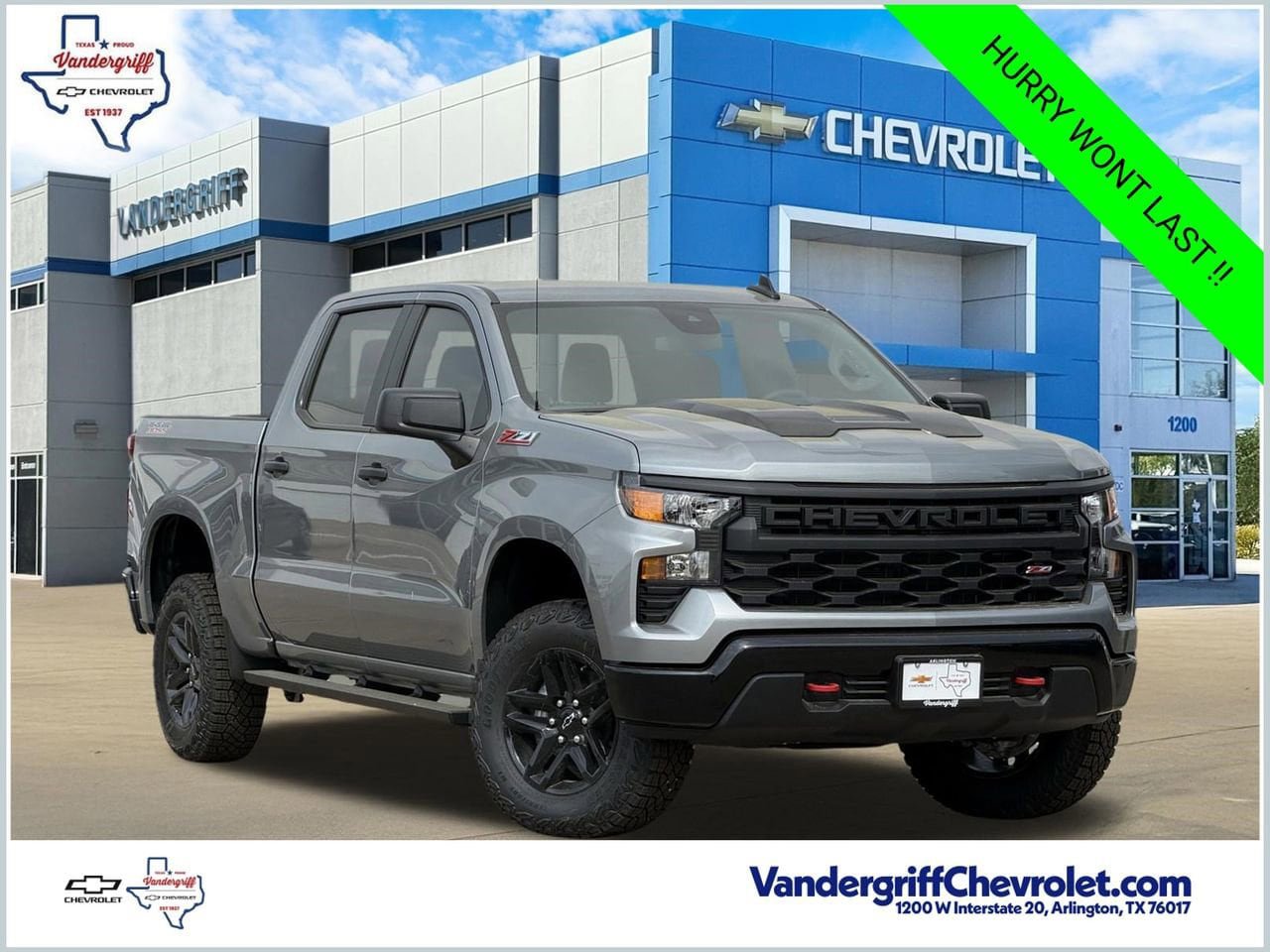 New 2026 Chevrolet Silverado 1500 Custom Trail Boss AWD/4WD video 1