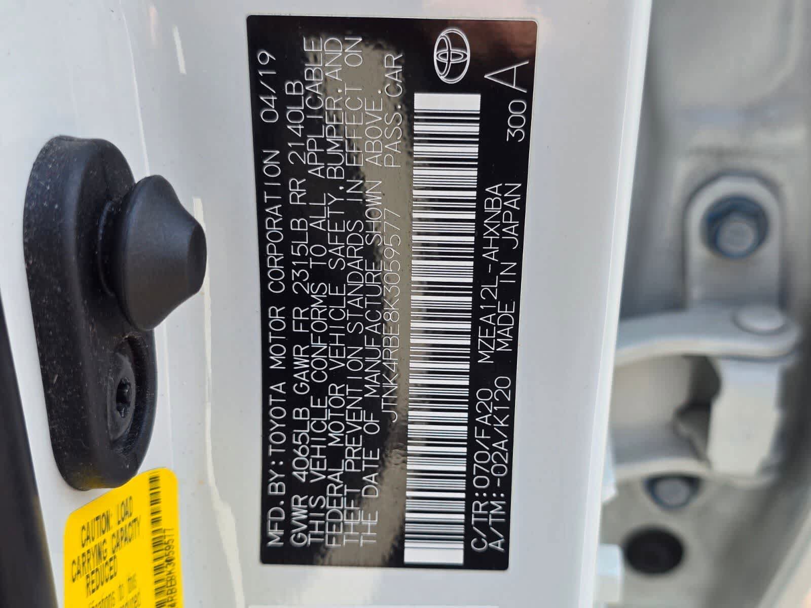 Used 2019 Toyota Corolla SE w/ Carpet Mat Package FWD image 17