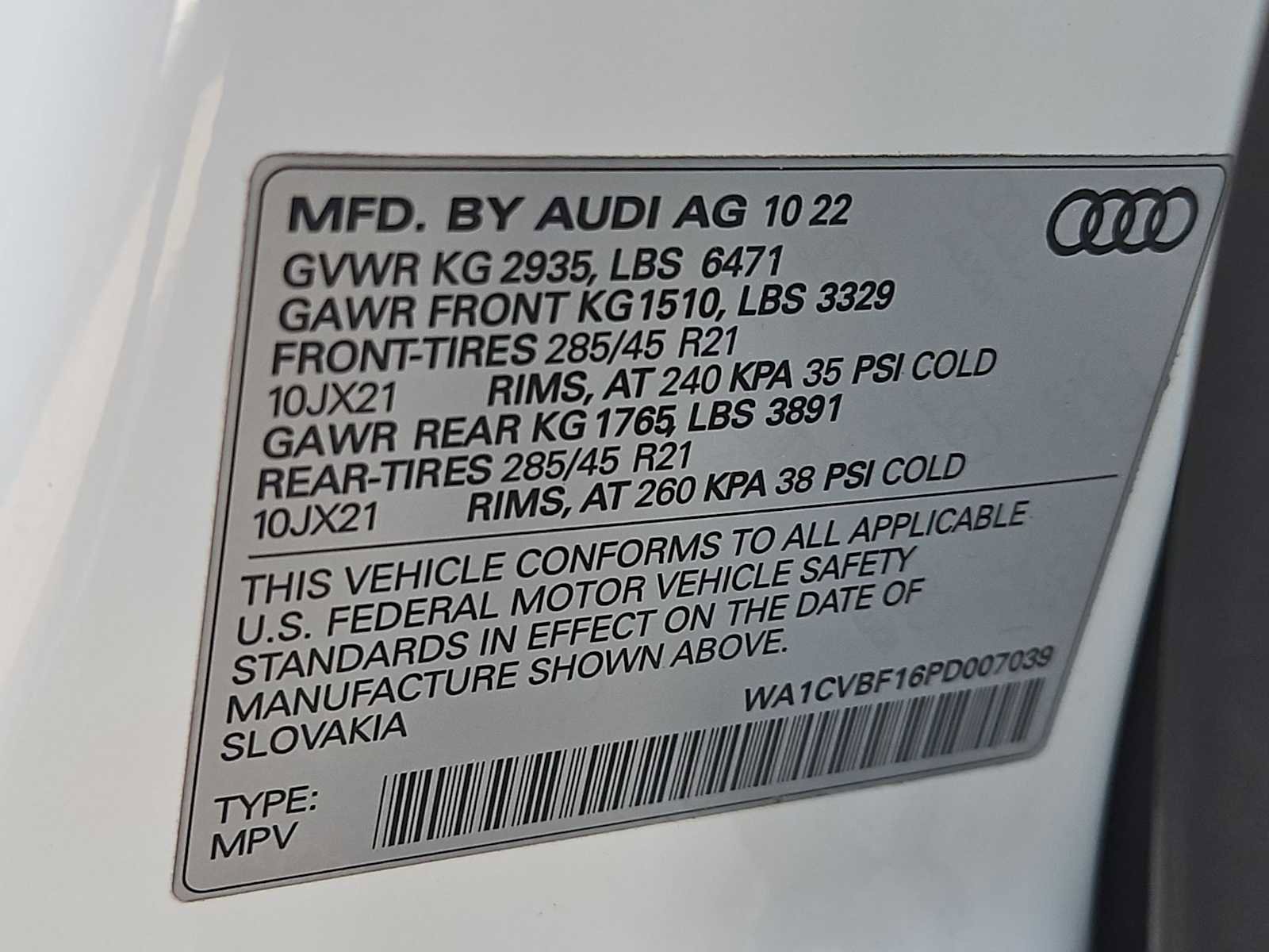 Used 2023 Audi Q8 Prestige AWD/4WD image 41
