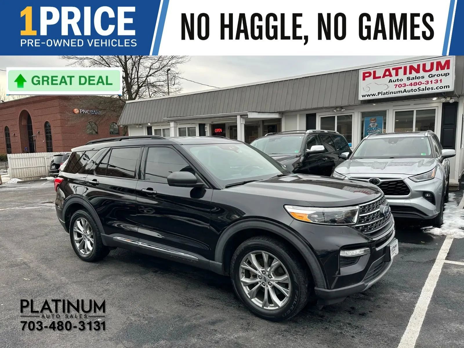 Used 2020 Ford Explorer XLT w/ Equipment Group 202A image 1