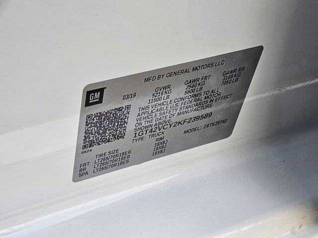 Used 2019 GMC Sierra 3500 SLT w/ Duramax Plus Package image 25