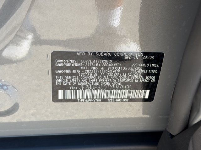 New 2026 Subaru Outback Premium AWD/4WD image 26