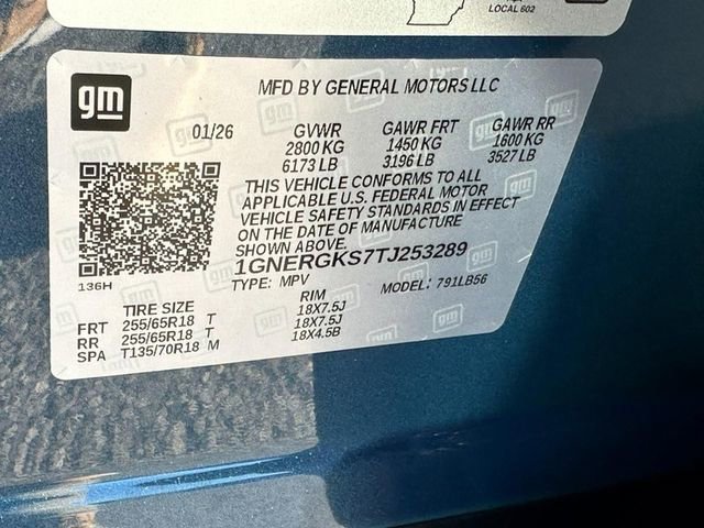 New 2026 Chevrolet Traverse LT w/ LPO, Floor Liner Package image 15