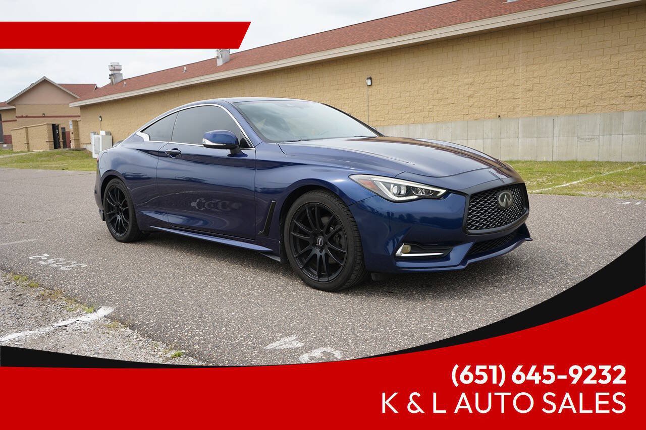 Used 2019 INFINITI Q60 3.0t Luxe
