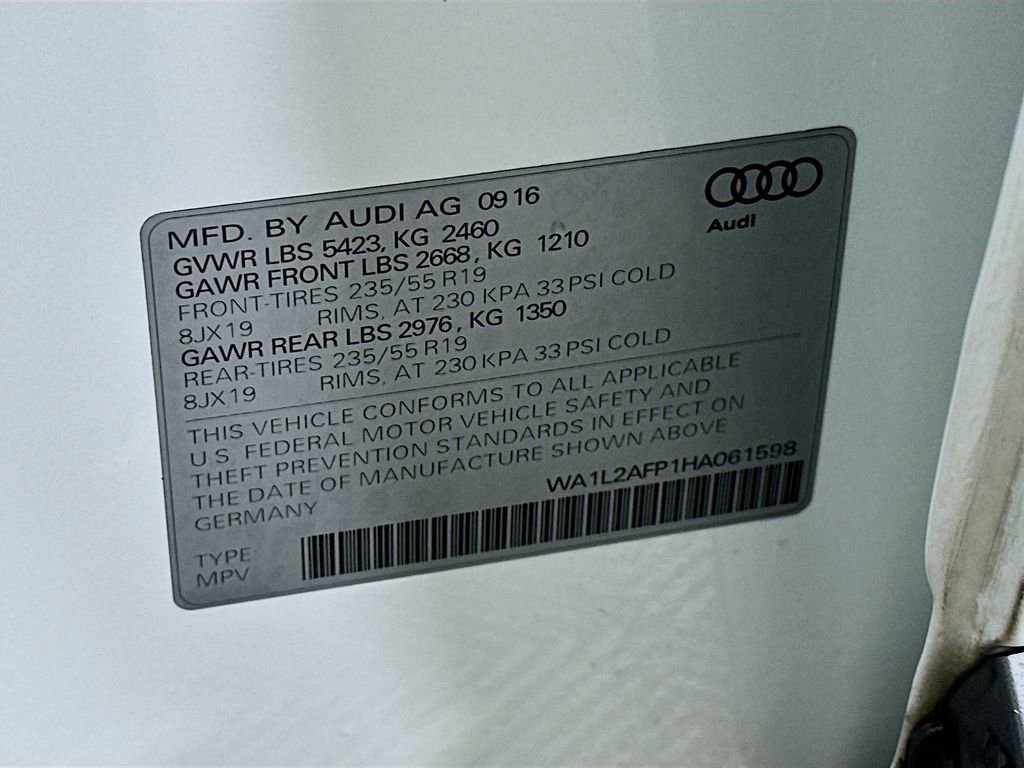 Used 2017 Audi Q5 2.0T Premium Plus w/ Technology Package image 33