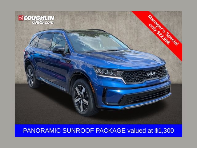 Used 2022 Kia Sorento S w/ Panoramic Sunroof Package FWD 360° Tour