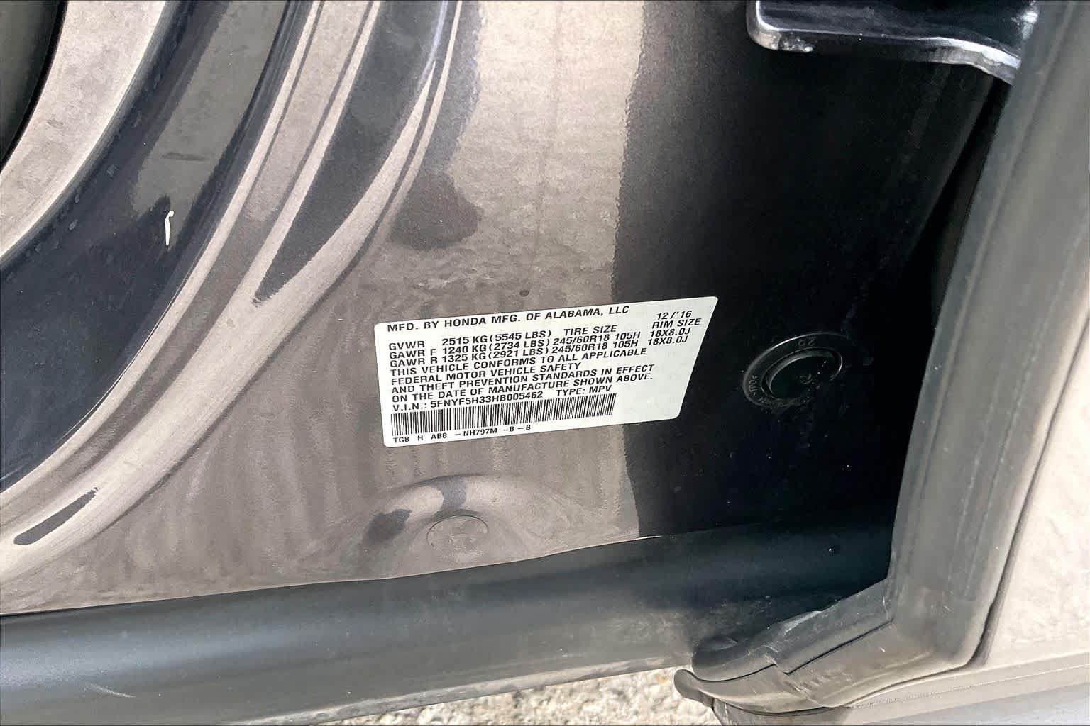 Used 2017 Honda Pilot EX image 33