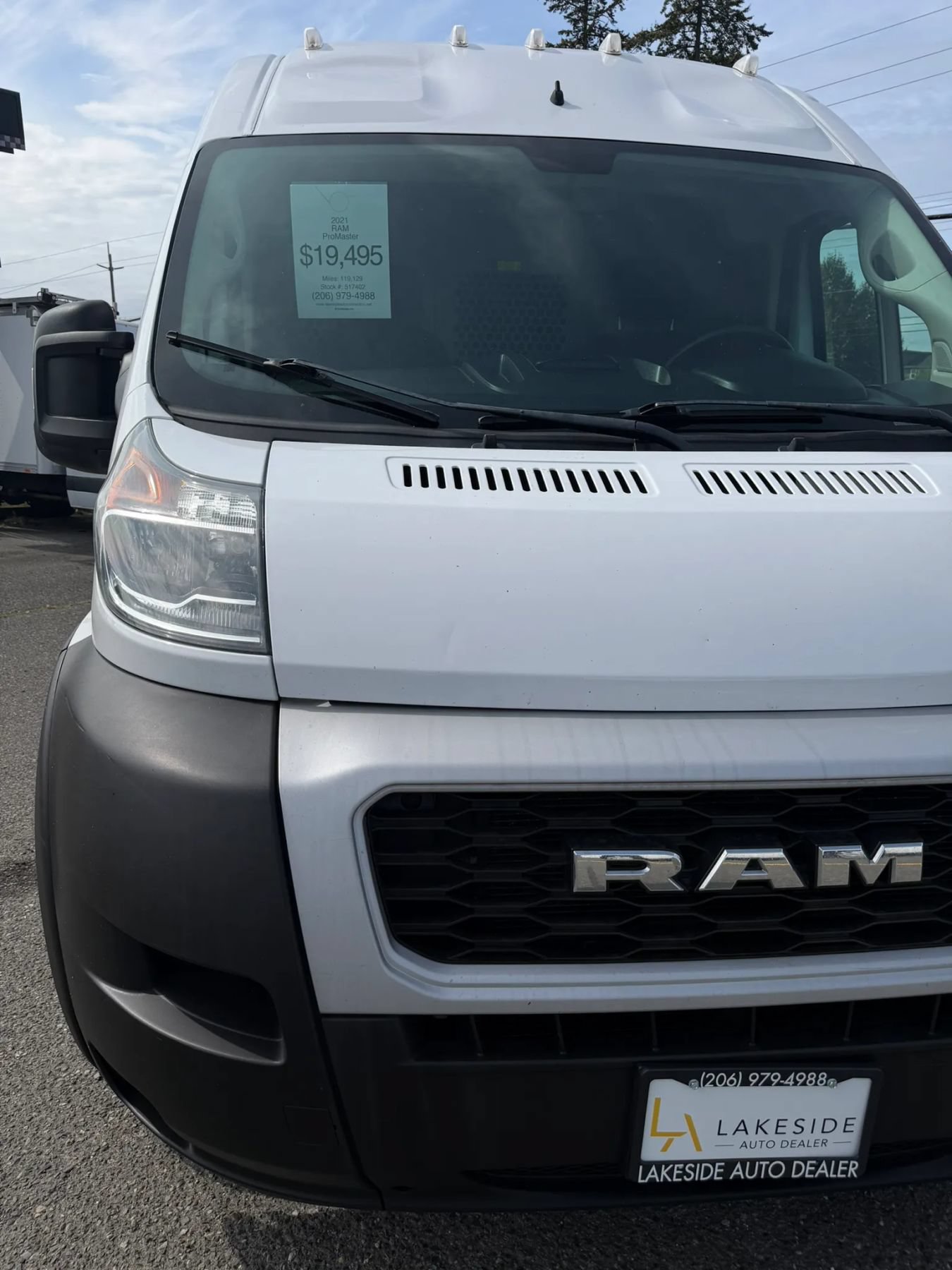 Used 2021 RAM ProMaster 2500 FWD image 13