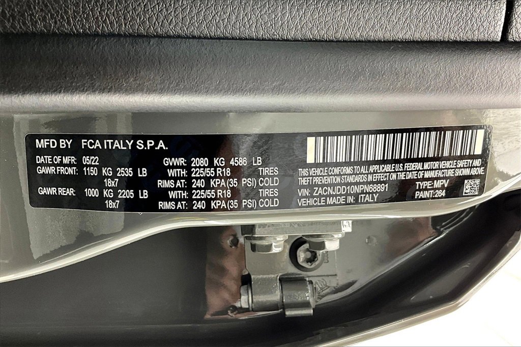 Used 2022 Jeep Renegade Limited image 35