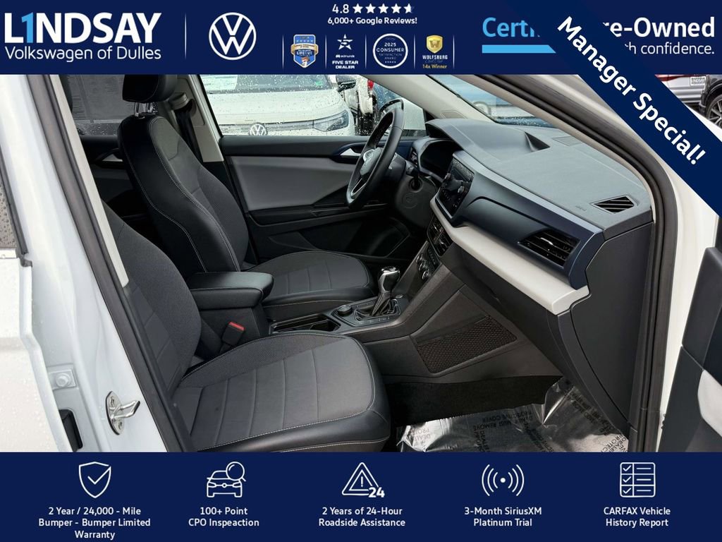 Certified 2022 Volkswagen Taos SE w/ IQ.Drive SE Package image 11