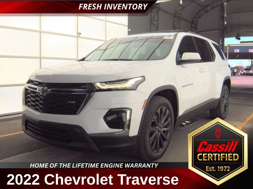 Used 2022 Chevrolet Traverse RS w/ LPO, Floor Liner Package