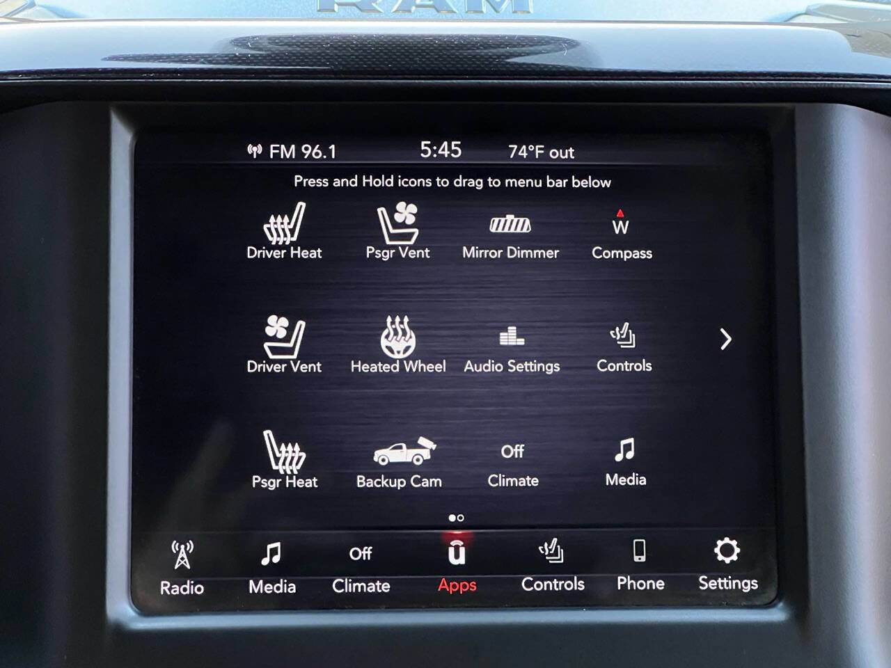 Used 2020 RAM 1500 Laramie w/ Sport Appearance Package image 29