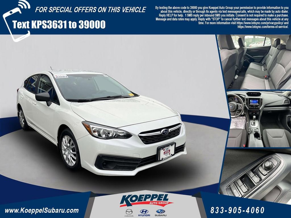 Used 2021 Subaru Impreza 2.0i