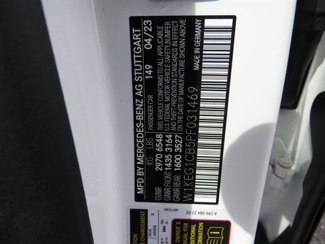 Certified 2023 Mercedes-Benz EQE 350+ 4MATIC Sedan w/ Exclusive Trim Package image 8