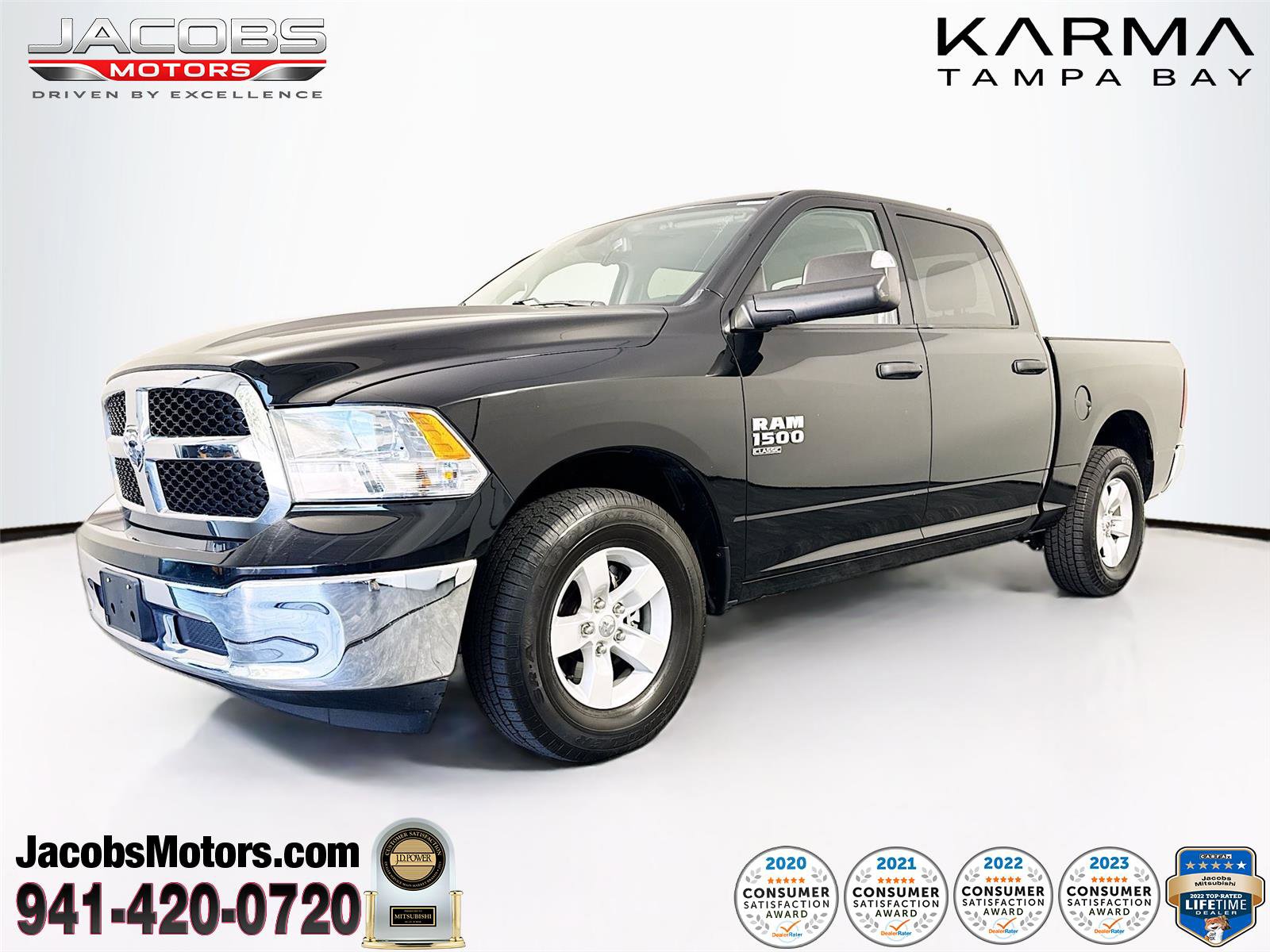 Used 2023 RAM 1500 Classic SLT w/ Trailer & Traction Group RWD image 1