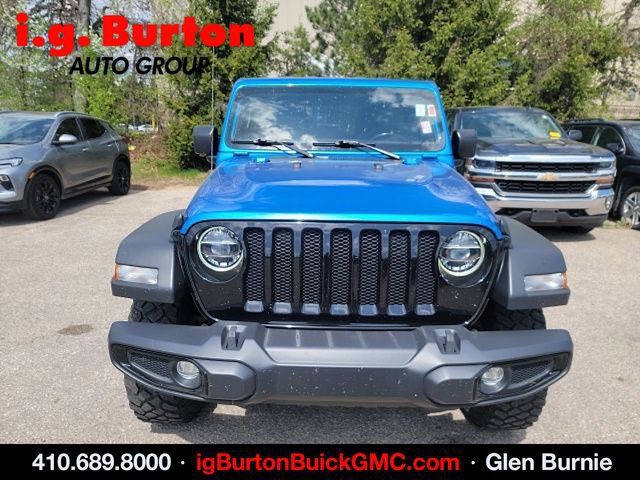 Used 2022 Jeep Wrangler Unlimited Sport image 2