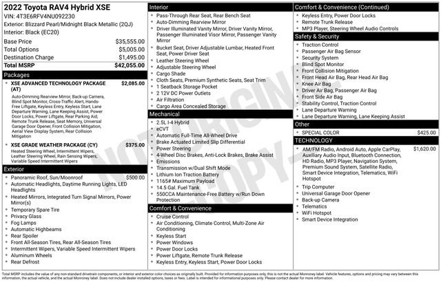 Used 2022 Toyota RAV4 XSE image 12