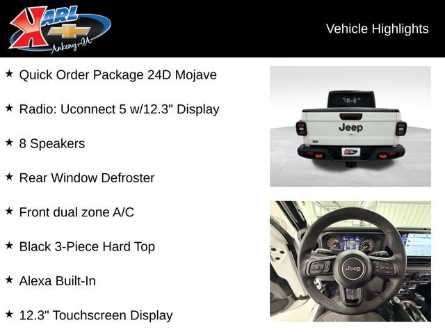 Used 2024 Jeep Gladiator Mojave image 2