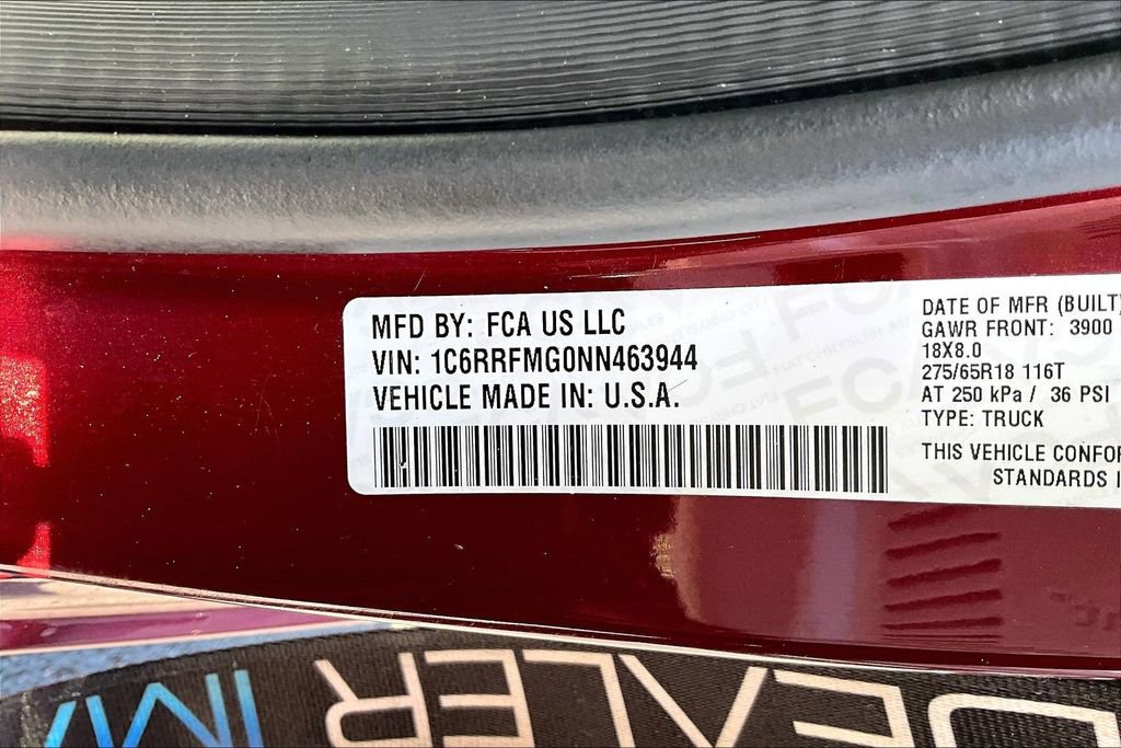 Used 2022 RAM 1500 Big Horn image 20