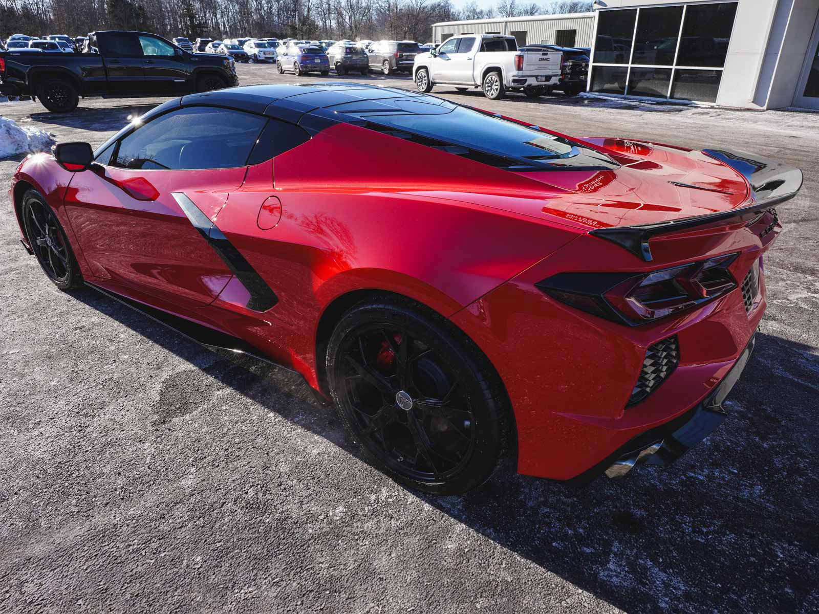 Used 2021 Chevrolet Corvette Stingray Coupe w/ Engine Appearance Package image 3