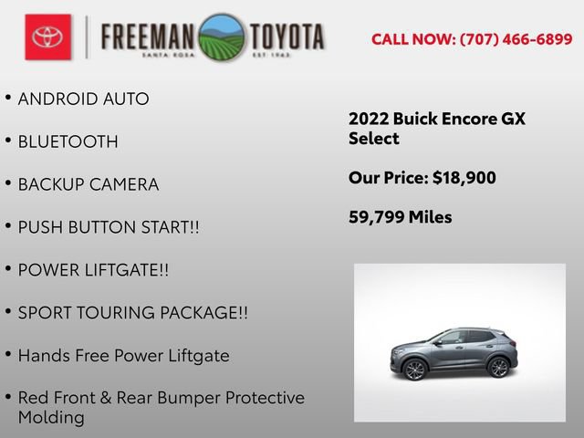 Used 2022 Buick Encore GX Select w/ Sport Touring Package FWD image 10