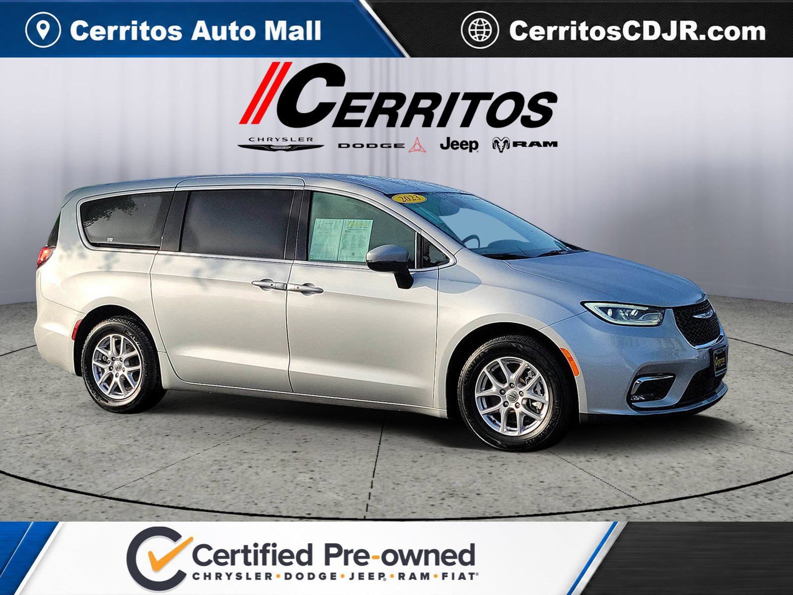 Certified 2023 Chrysler Pacifica Touring-L FWD video 1