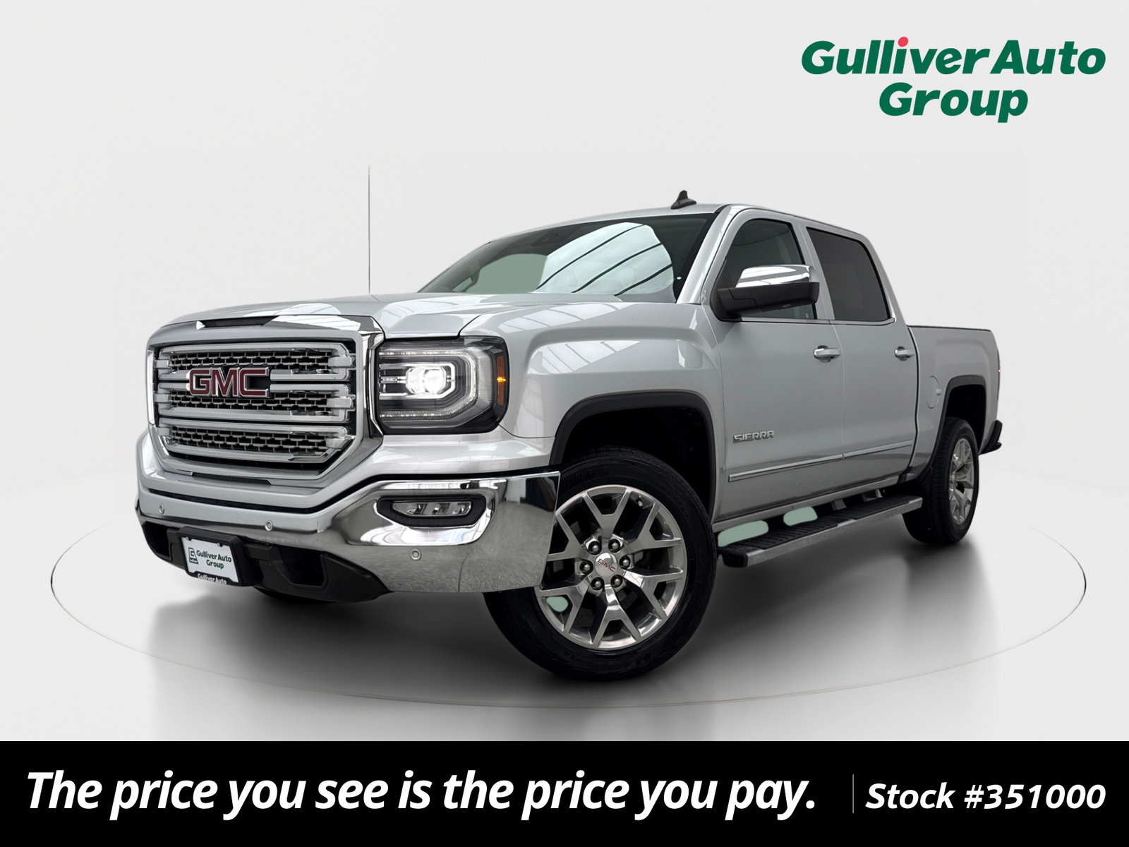 Used 2018 GMC Sierra 1500 SLT w/ Enhanced Driver Alert Package