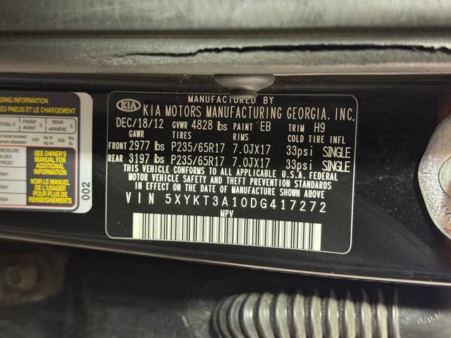 Used 2013 Kia Sorento LX w/ Value Pkg FWD image 22