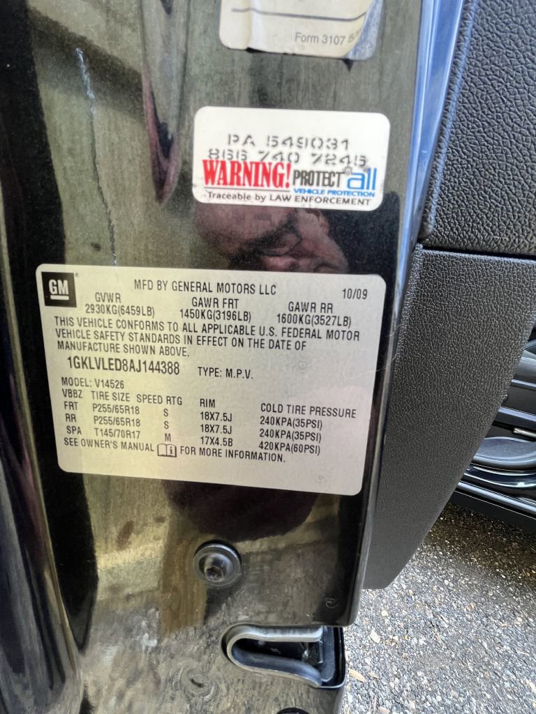 Used 2010 GMC Acadia SLE AWD/4WD image 9