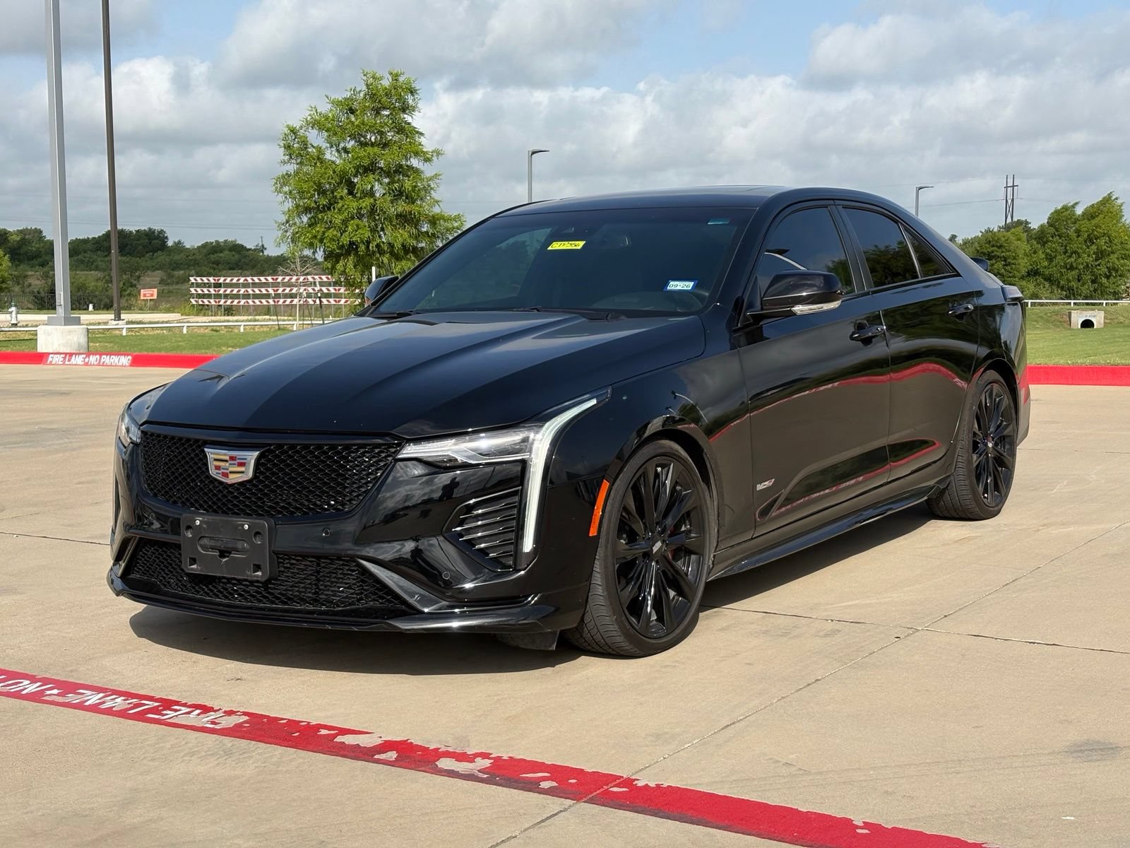 Used 2022 Cadillac CT4 V w/ Navigation Package RWD image 3