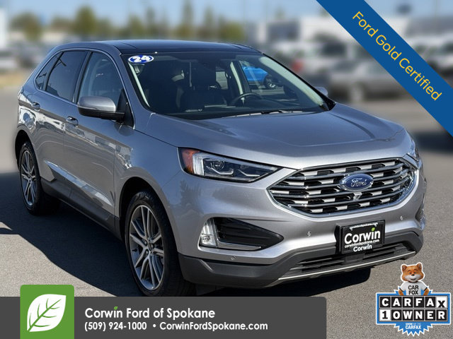 Certified 2024 Ford Edge Titanium w/ Equipment Group 301A AWD/4WD 360° Tour