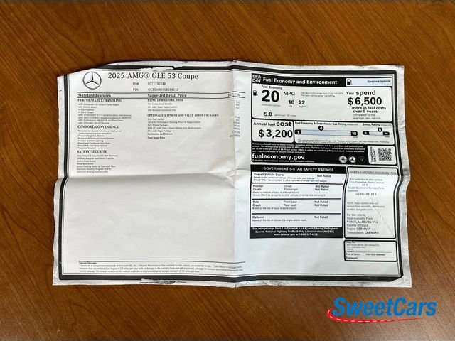 Used 2025 Mercedes-Benz GLE 53 AMG 4MATIC Coupe image 58