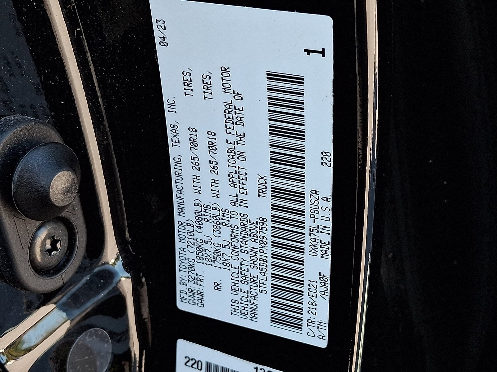 Used 2023 Toyota Tundra SR5 w/ SR5 Premium Package AWD/4WD image 26