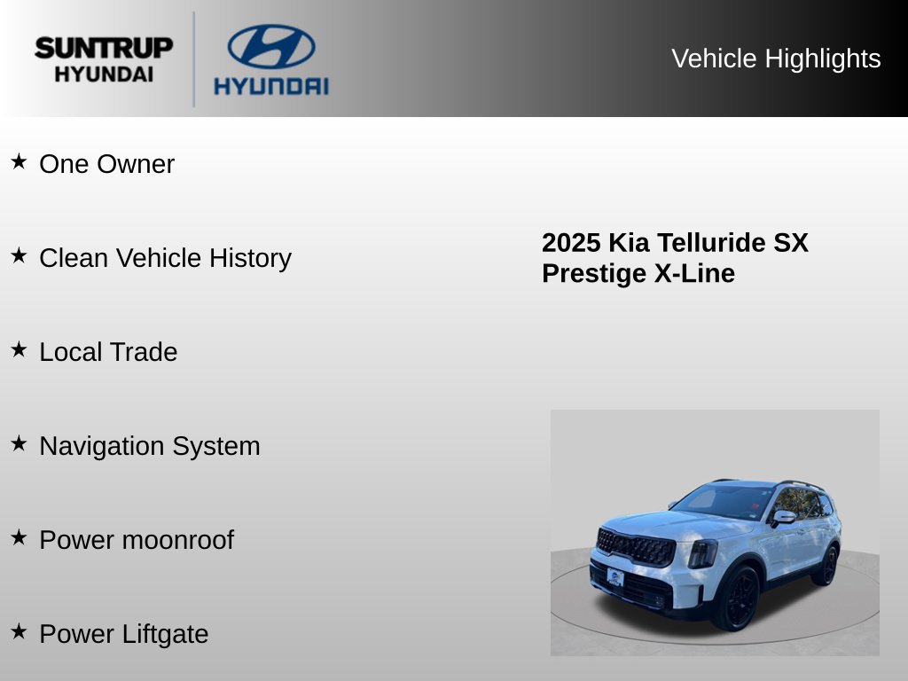 Used 2025 Kia Telluride SX Prestige X-Line AWD/4WD image 8