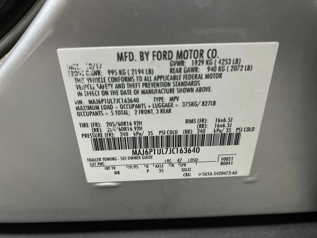 Used 2018 Ford EcoSport SE AWD/4WD image 34