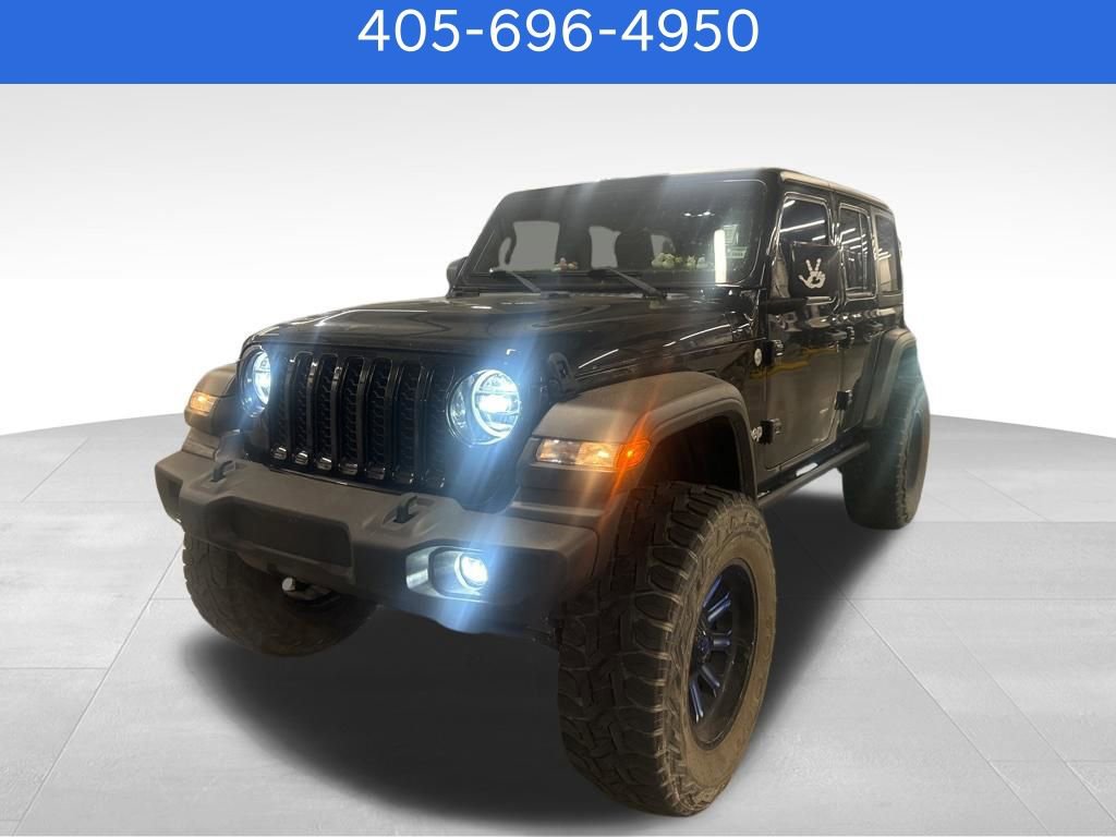Used 2021 Jeep Wrangler Unlimited Sport AWD/4WD video 2