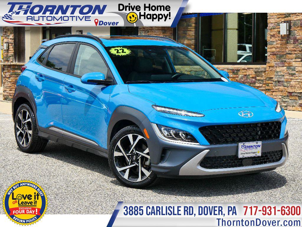 Used 2022 Hyundai Kona Limited w/ Cargo Package