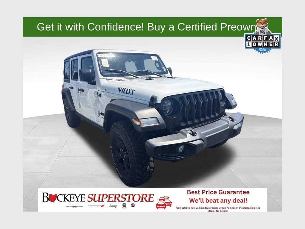 Used 2022 Jeep Wrangler Unlimited Sport