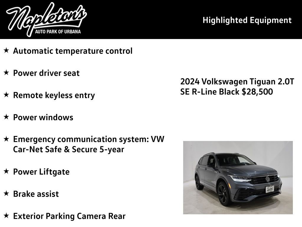 Used 2024 Volkswagen Tiguan SE R-Line image 15