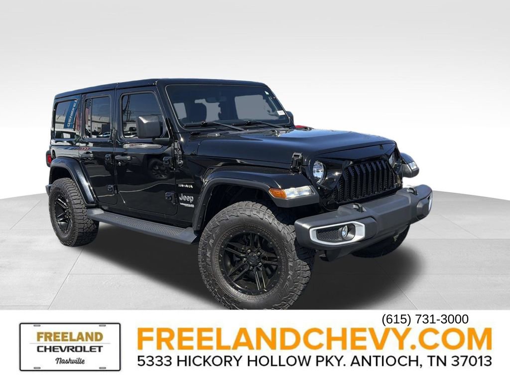 Used 2020 Jeep Wrangler Unlimited Sahara image 1