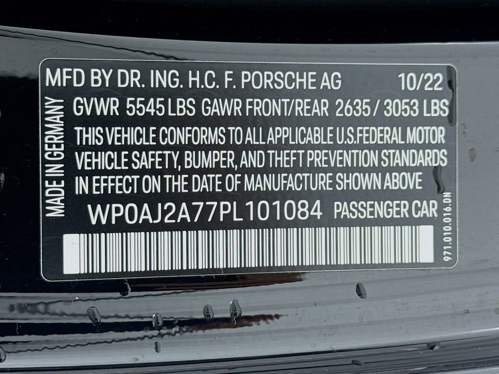 Certified 2023 Porsche Panamera Platinum Edition image 38