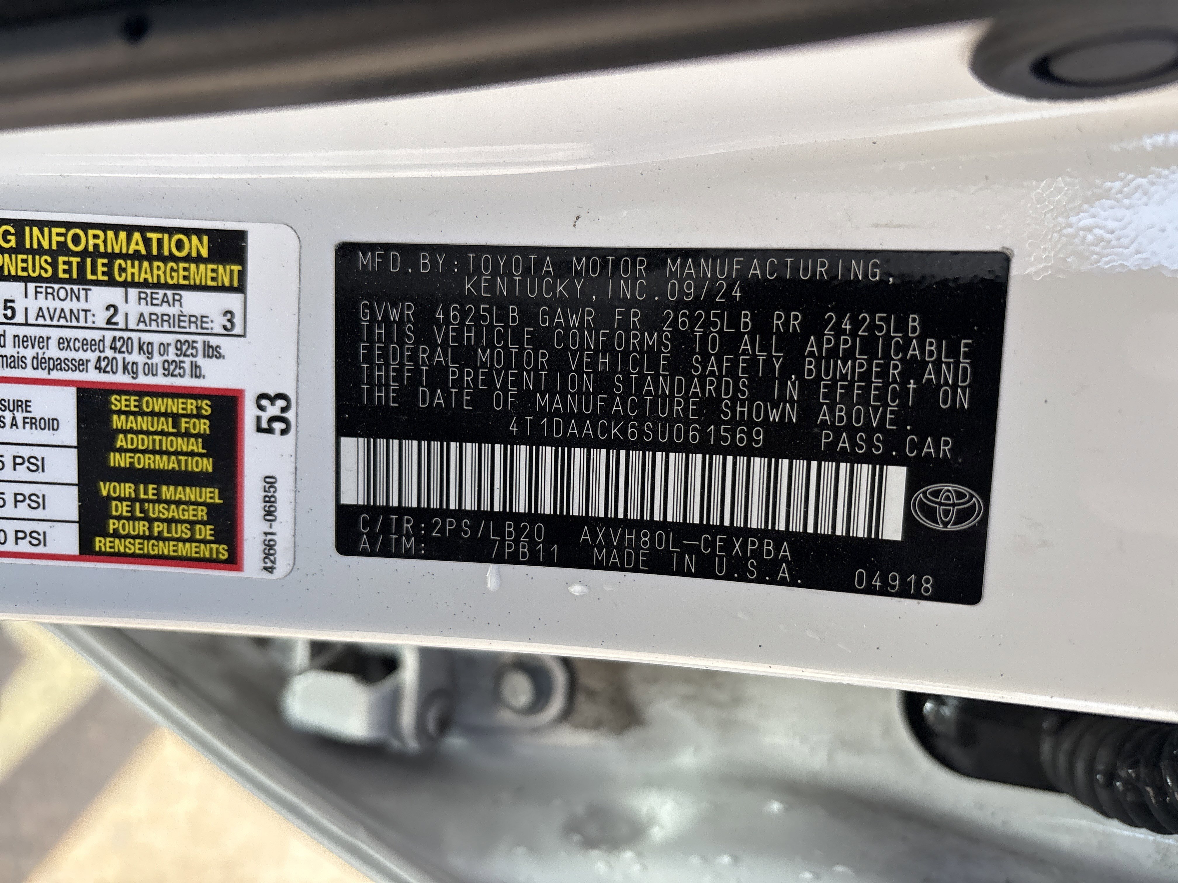 Used 2025 Toyota Camry XSE FWD image 34