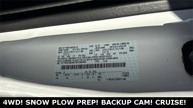 New 2026 Ford F350 XL w/ Snow Plow Prep Package image 35