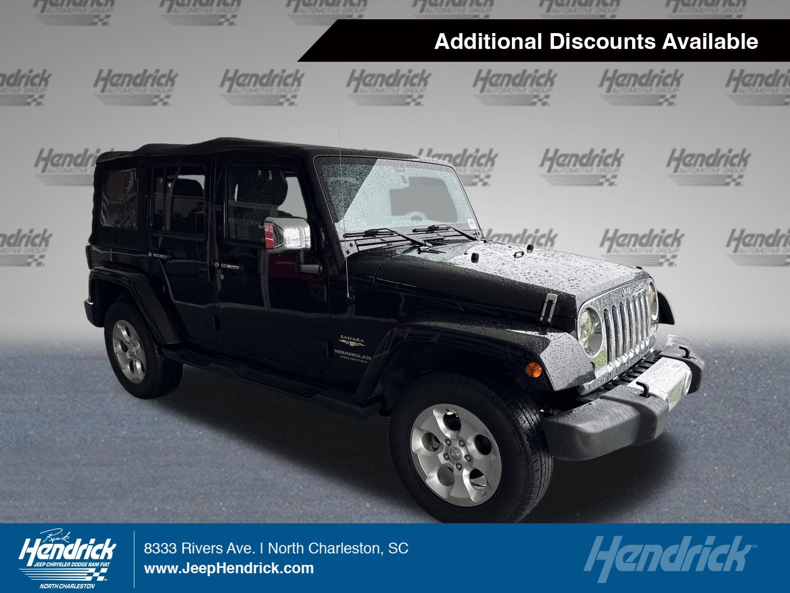 Used 2015 Jeep Wrangler Unlimited Sahara w/ Dual Top Group