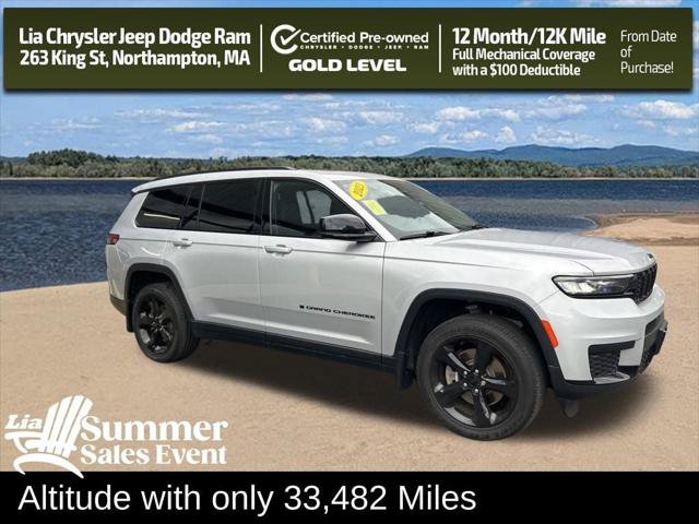 Certified 2023 Jeep Grand Cherokee L Laredo AWD/4WD image 1