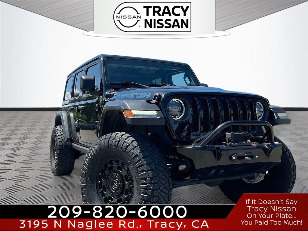 Used 2023 Jeep Wrangler Unlimited Rubicon 4xe AWD/4WD image 1