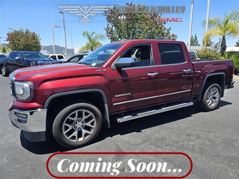 Certified 2017 GMC Sierra 1500 SLT w/ SLT Premium Package AWD/4WD image 1